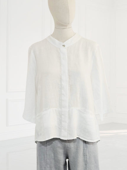 Blueberry-Women_s-Korean-Collar-Linen-Shirt-WHITE-24007-1