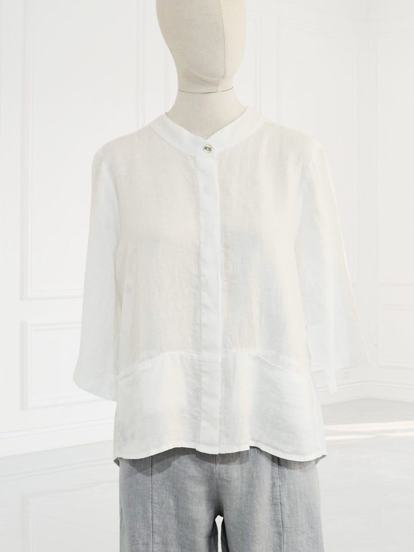 Blueberry-Women_s-Korean-Collar-Linen-Shirt-WHITE-24007-1