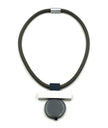 Christina Brampti Beyond Simplicity Aluminium Acrylic Elements Cord Necklace K2355