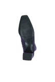 Caprice - Purple Heeled Ankle Boot