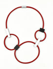 Christina Brampti Beyond Simplicity Aluminium Cord Statement Necklace K2384