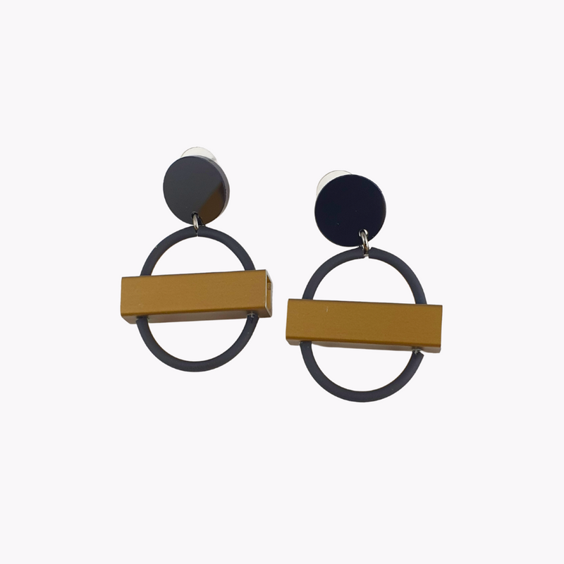 Christina Brampti Beyond Simplicity Aluminium Earrings