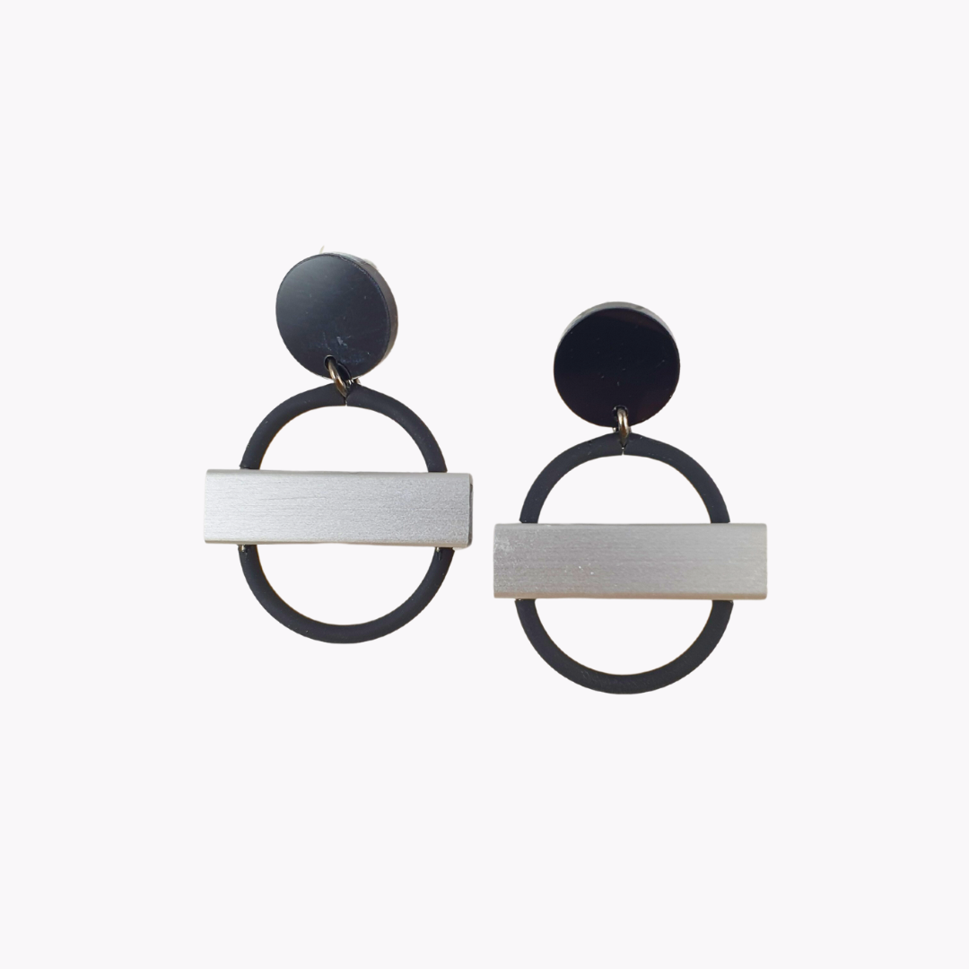 Christina Brampti Beyond Simplicity Aluminium Earrings