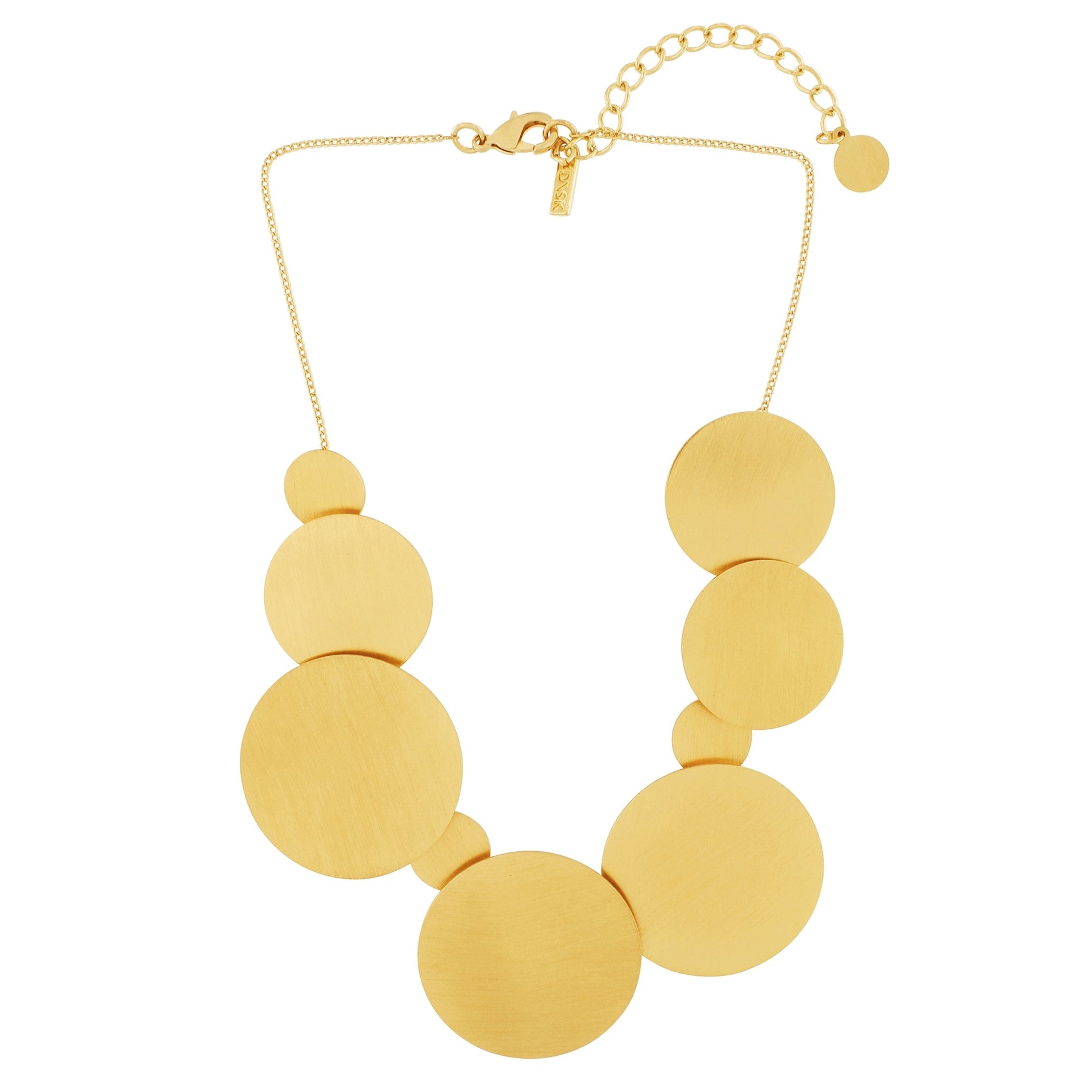 DNSK-Alaya-Short-Circle-Necklace-Gold-9C2401003