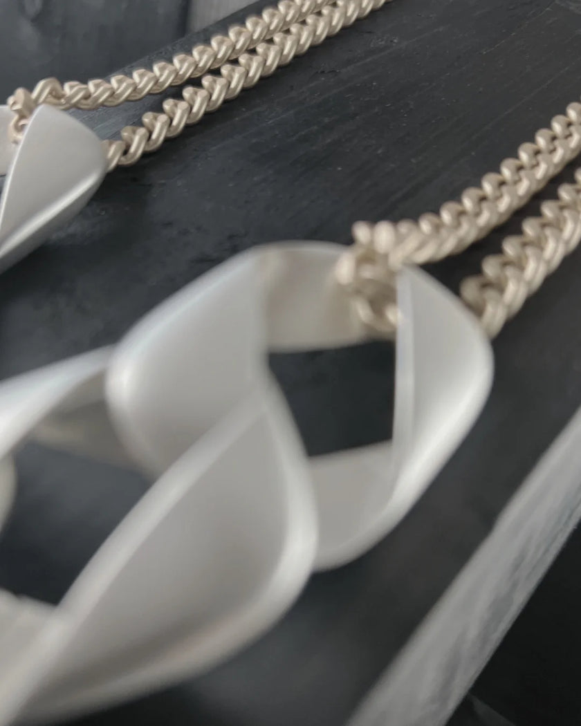 DNSK-Anastazia-Short-Chunky-Link-2-Tone-Necklace-Silver-9C2601037-1