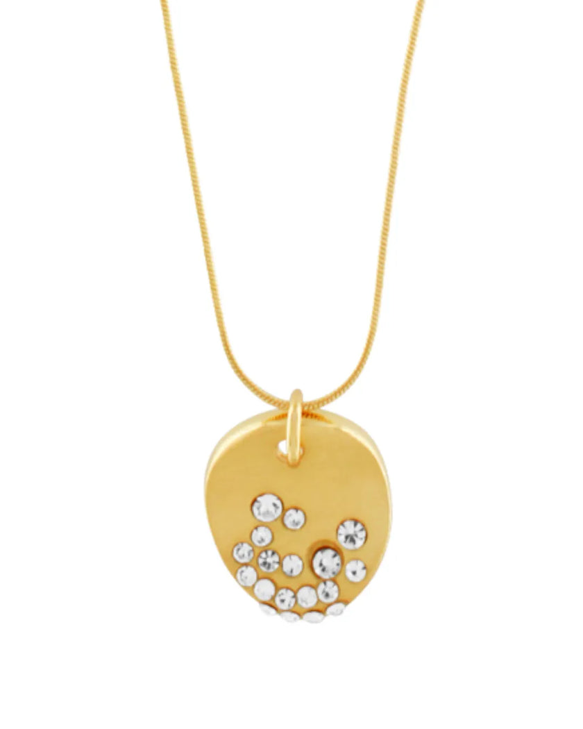 DNSK-Audrey-Adjustable-Organic-Mini-Molecule-CZ-Necklace-Gold-9C2601030-Dansk-Copenhagen