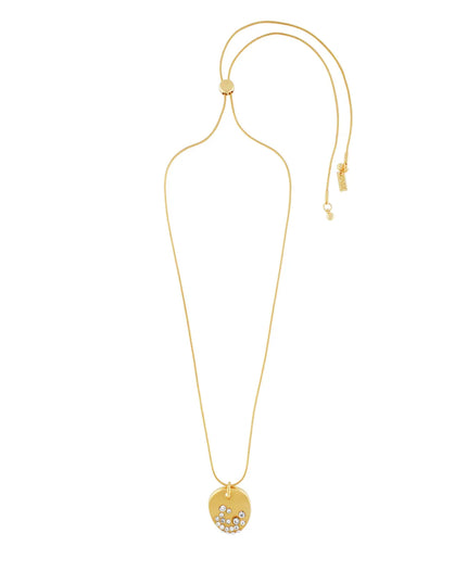 DNSK-Audrey-Adjustable-Organic-Mini-Molecule-CZ-Necklace-Gold-9C2601030-Dansk-Copenhagen