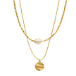 Dansk Copenhagen - Audrey Custom Pearl Necklace in Gold Plated - 9C6372