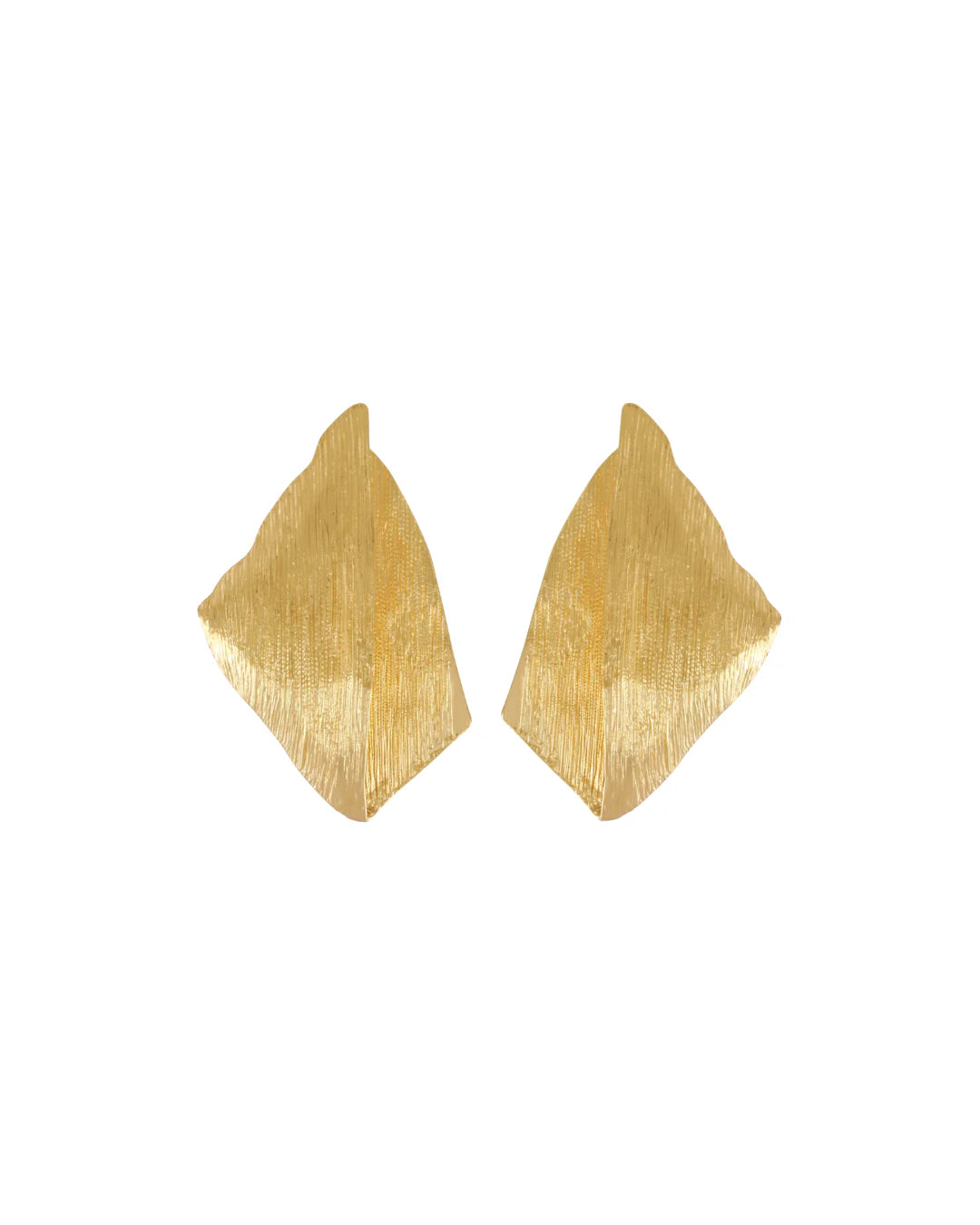DNSK -Elysian- Biomorphic -Earring -Gold -3C2601046-Kings-Road-Fashions