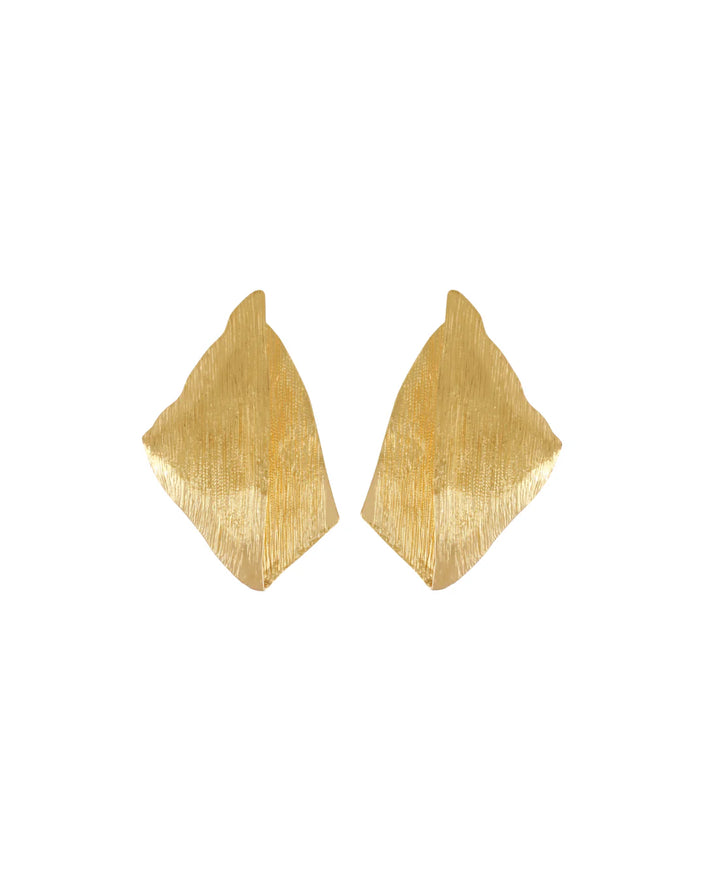 DNSK -Elysian- Biomorphic -Earring -Gold -3C2601046-Kings-Road-Fashions