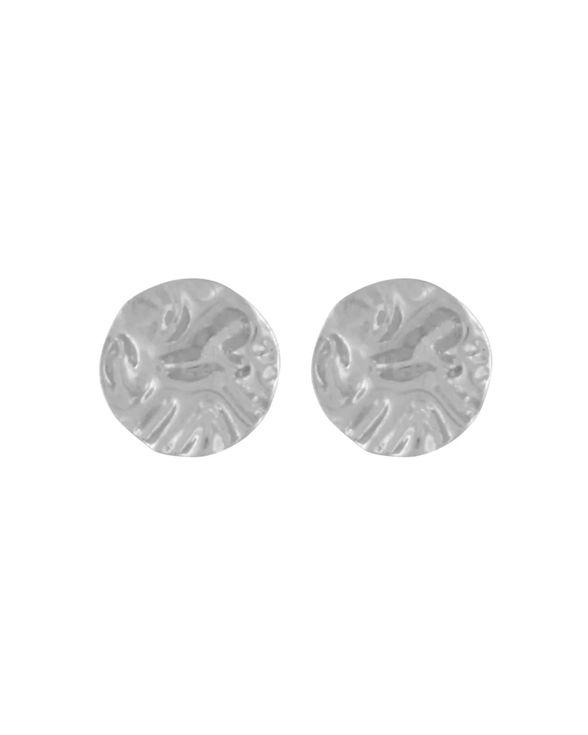 DNSK- Elysian -Irregular -Curve -Earring -Silver- 3C2601051-1