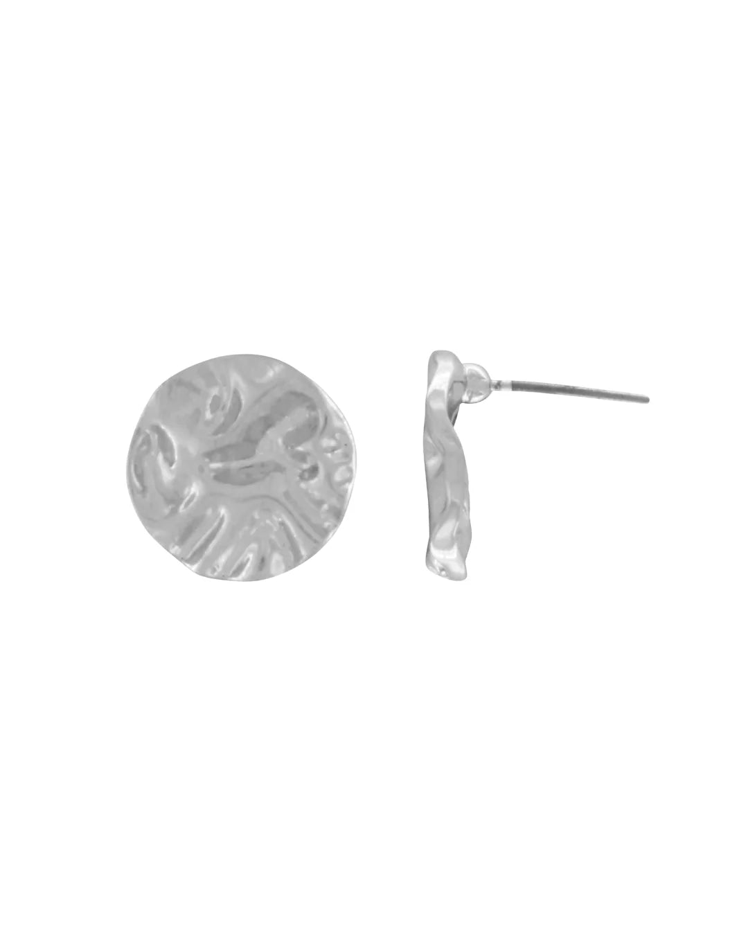 DNSK- Elysian -Irregular -Curve -Earring -Silver- 3C2601051-1