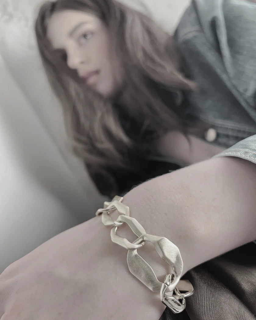 DNSK - Elysian- Link -Fluid -Bracelet -Gold -7C2601010-1