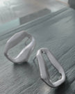 DNSK -Elysian- Link -Fluid- Post -Earring -Silver -3C2601045-1