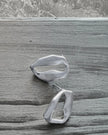 DNSK -Elysian- Link -Fluid- Post -Earring -Silver -3C2601045-1