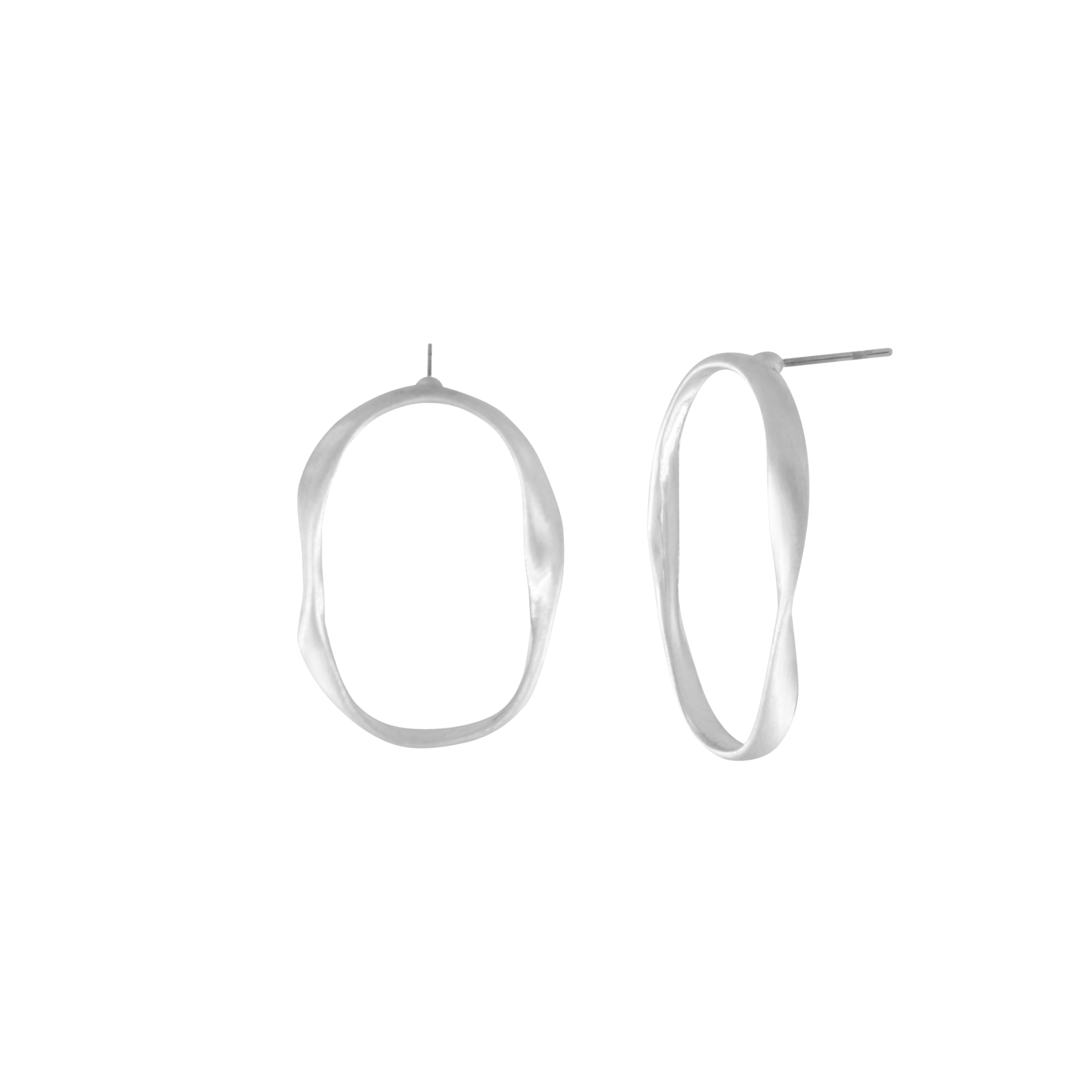 DNSK-Elysian-Organic-Statement-Earring-Silver-3C2501024