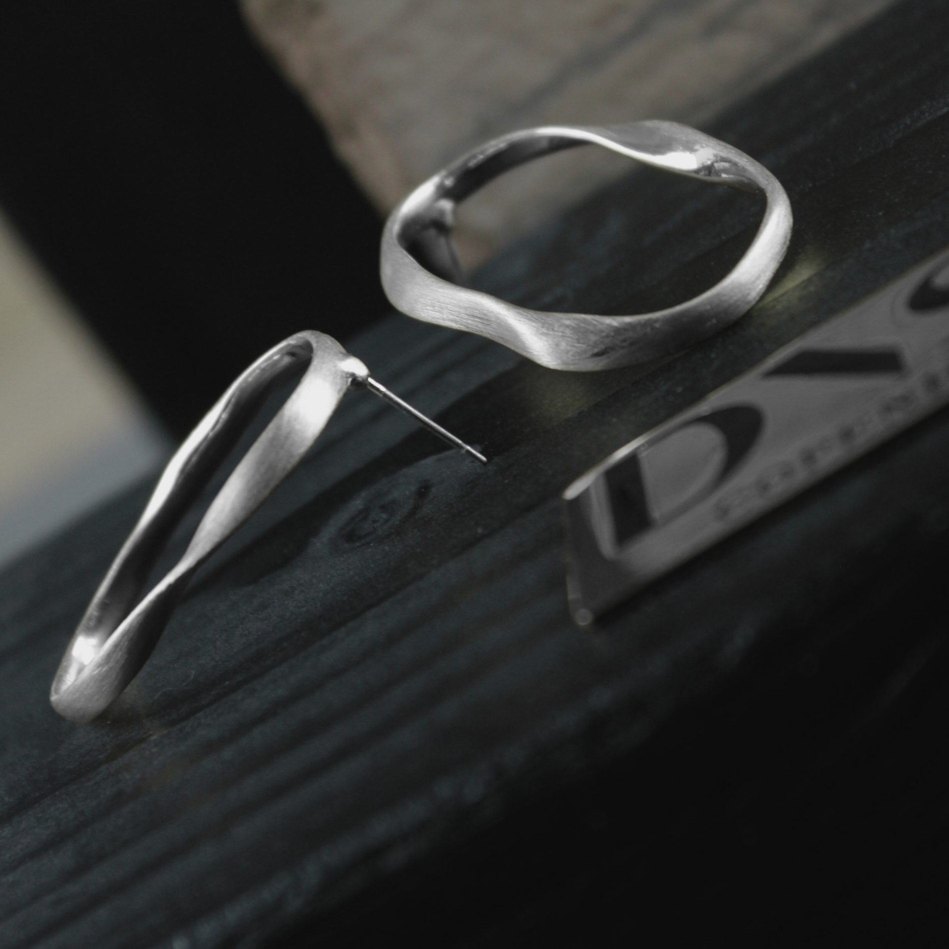 DNSK-Elysian-Organic-Statement-Earring-Silver-3C2501024