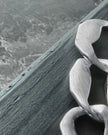 DNSK - Elysian -Short -Link -Fluid -Necklace -Silver -9C2601041-1