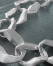 DNSK - Elysian -Short -Link -Fluid -Necklace -Silver -9C2601041-1