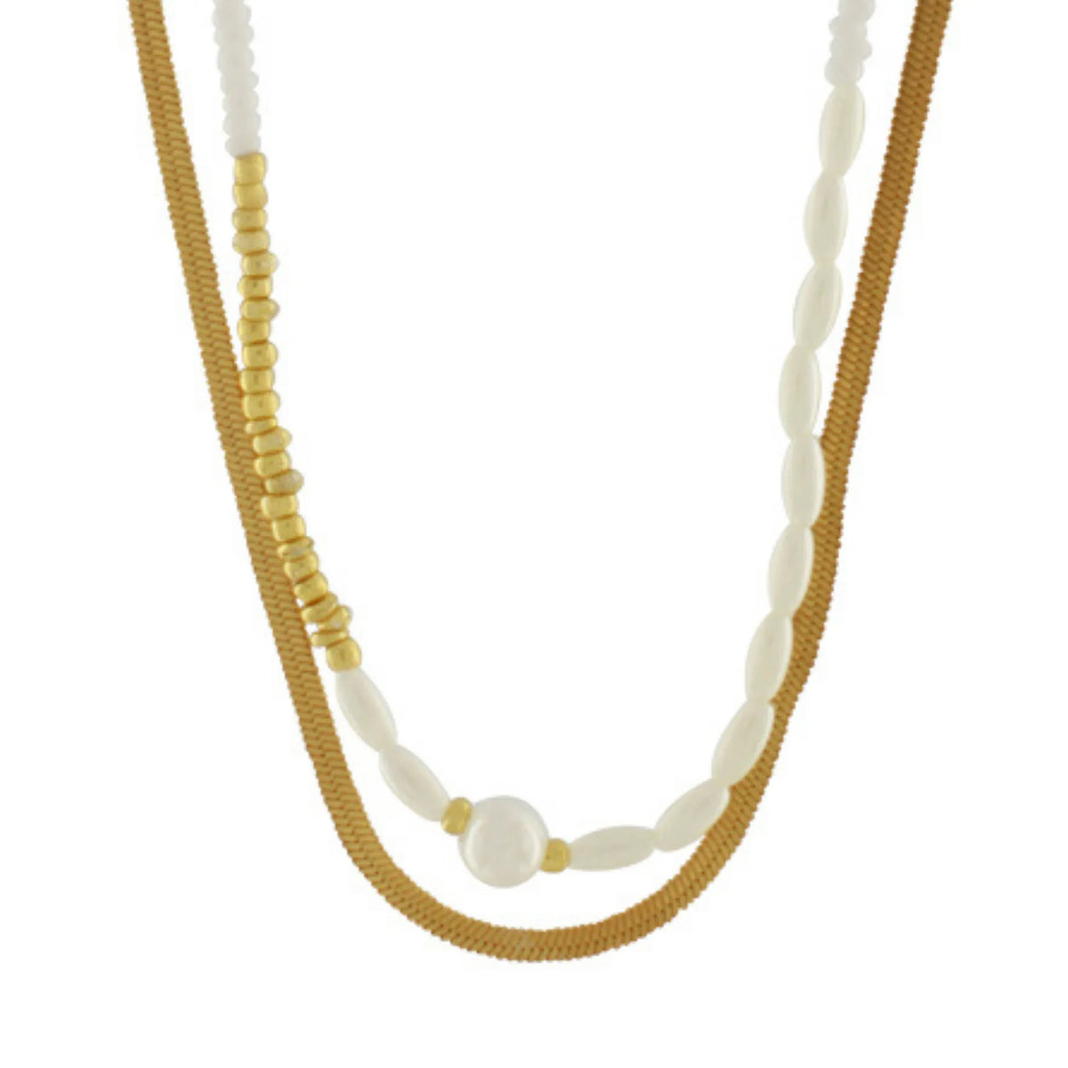 DNSK-Joy-Waterproof-Short-Double-Chain-Pearl-9W2501005-2