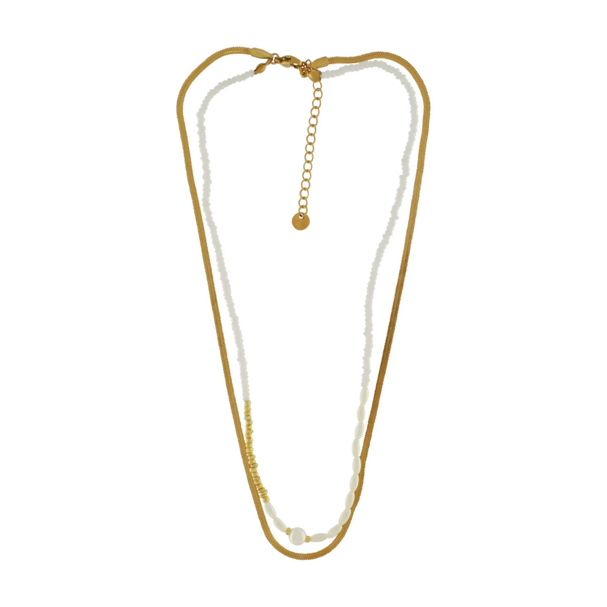 DNSK-Joy-Waterproof-Short-Double-Chain-Pearl-9W2501005-2
