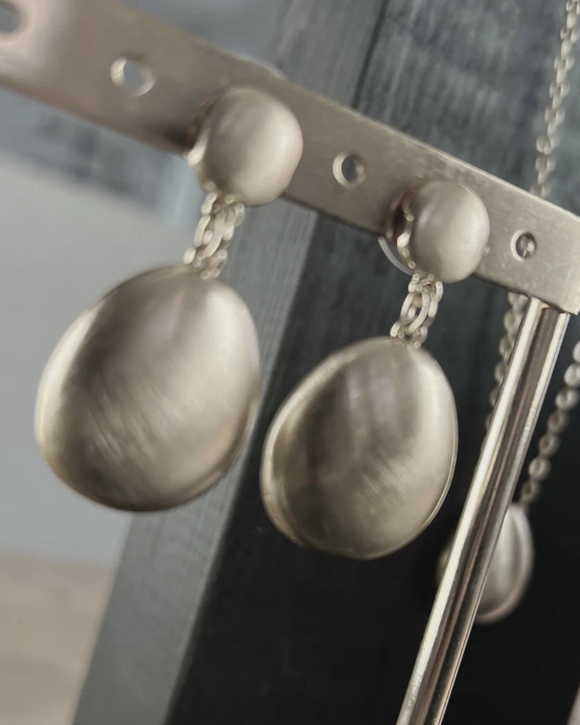 DNSK -Tabitha -Statement -Organic- Ball -Earring- Gold- 3C2601019-1