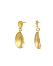DNSK -Tabitha -Statement -Organic- Ball -Earring- Gold- 3C2601019-1