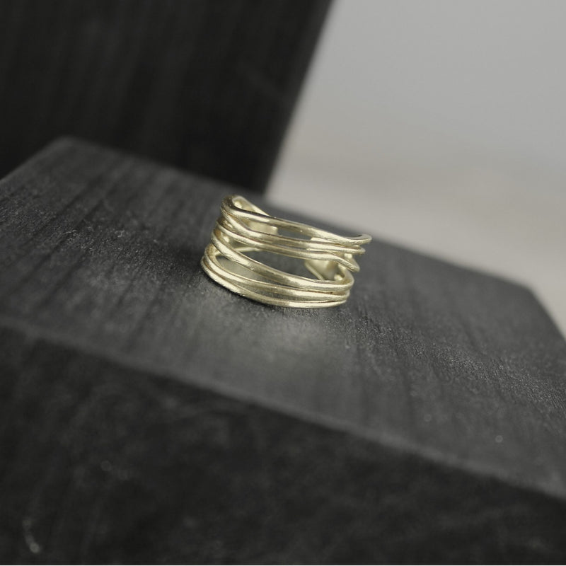 Dansk Copenhagen - DNSK - Tara Adjustable Ring Gold Plating - 1C2307001