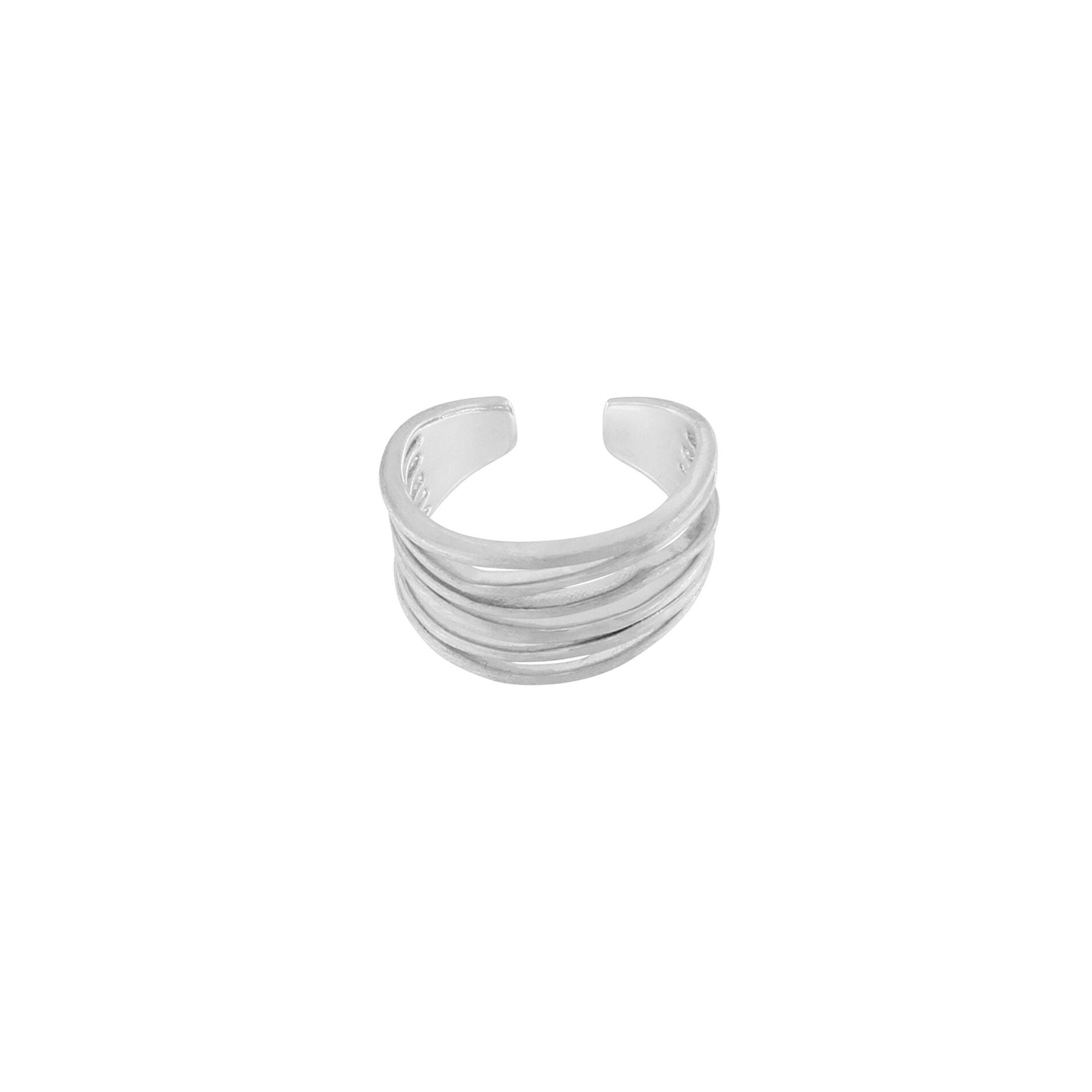 Dansk Copenhagen - DNSK - Tara Adjustable Ring Silver Plating - 1C2307002