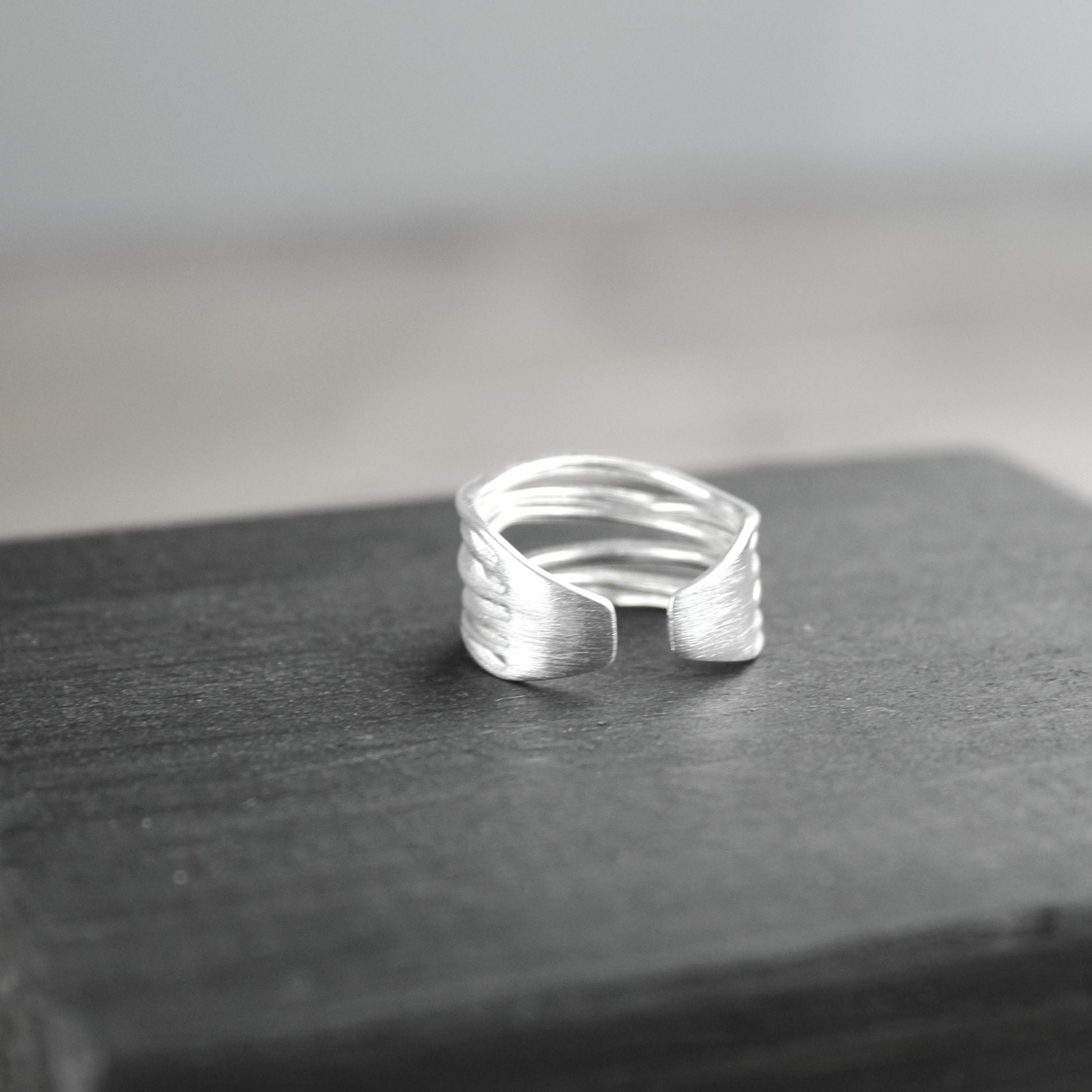 Dansk Copenhagen - DNSK - Tara Adjustable Ring Silver Plating - 1C2307002