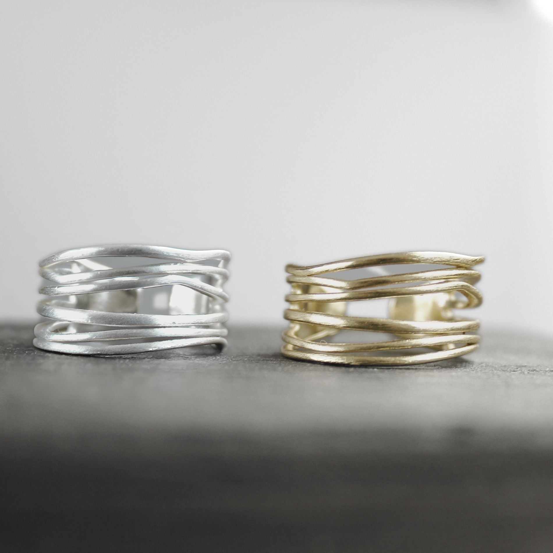 Dansk Copenhagen - DNSK - Tara Adjustable Ring Silver Plating - 1C2307002