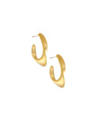 DNSK -Tara -Coil -Hoop -Earring-Gold- 3C2601012-1