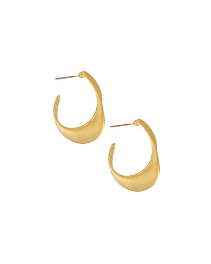 DNSK -Tara -Coil -Hoop -Earring-Gold- 3C2601012-1