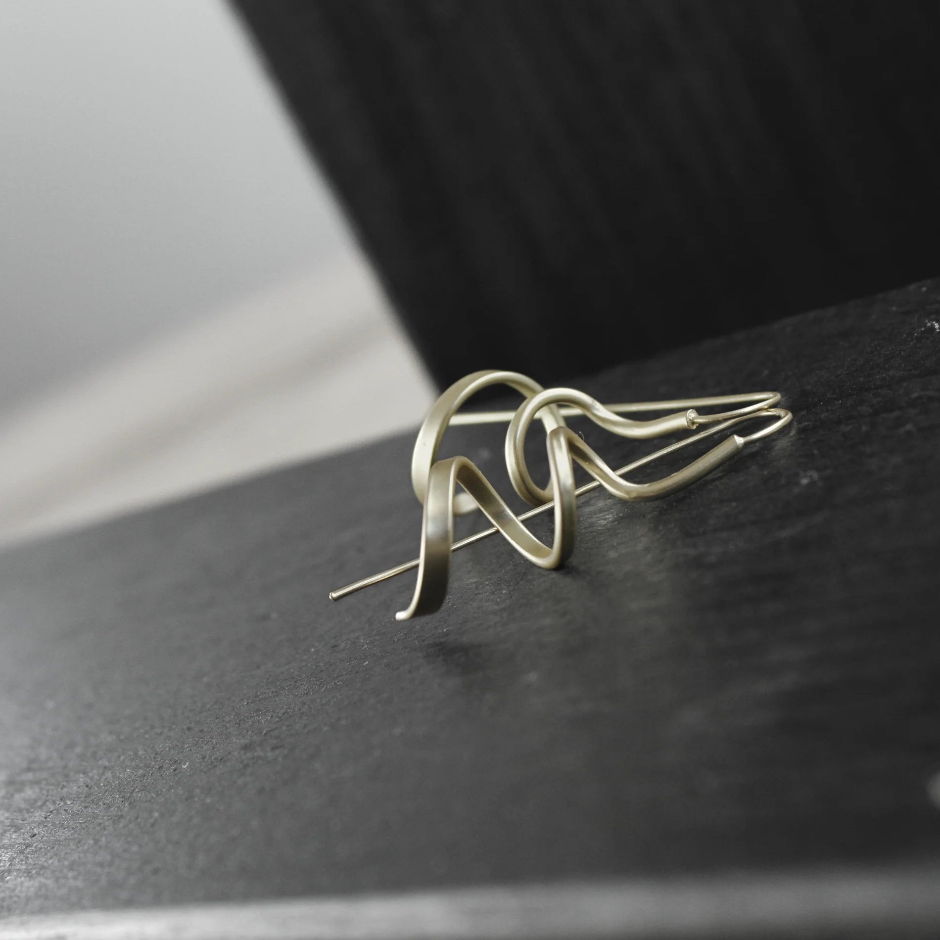 Dansk Copenhagen - Tara Mini Spinning Earring Gold Plating - 3C2307033