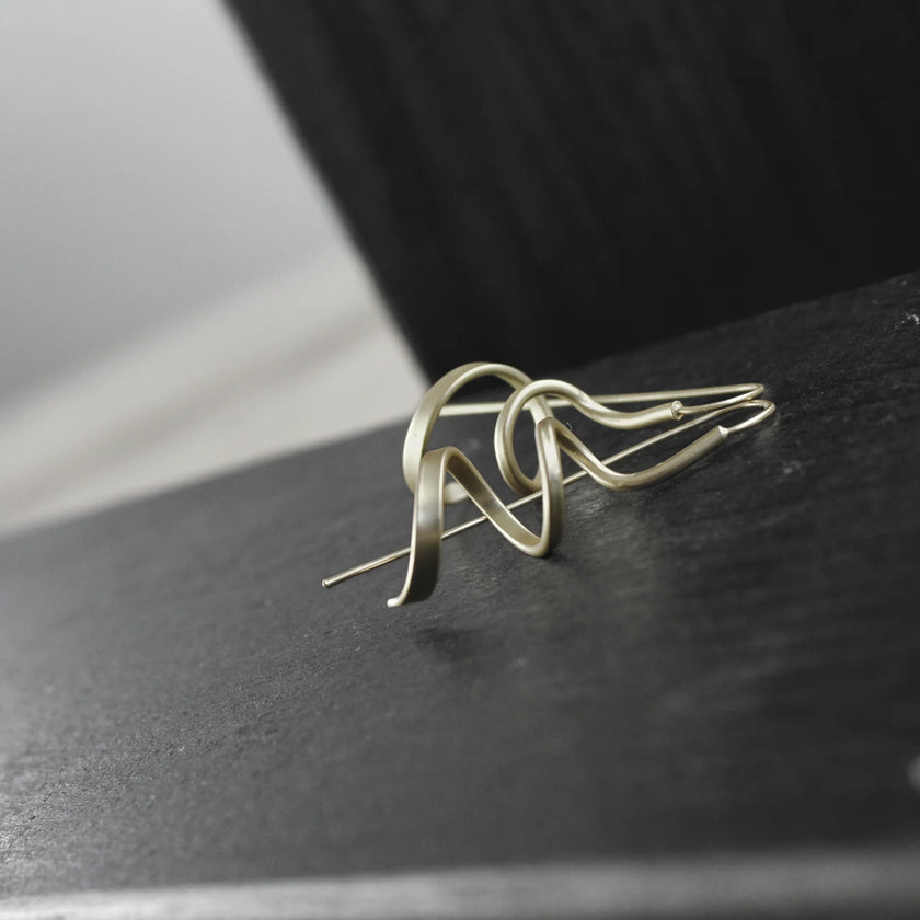 Dansk Copenhagen - Tara Mini Spinning Earring Gold Plating - 3C2307033