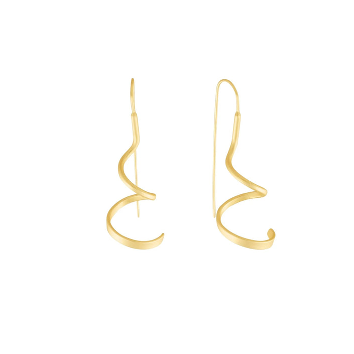 Dansk Copenhagen - Tara Mini Spinning Earring Gold Plating - 3C2307033