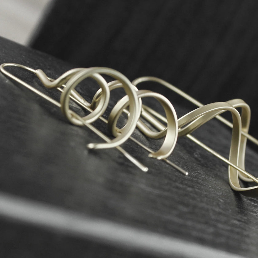 Dansk Copenhagen - Tara Mini Spinning Earring Gold Plating - 3C2307033