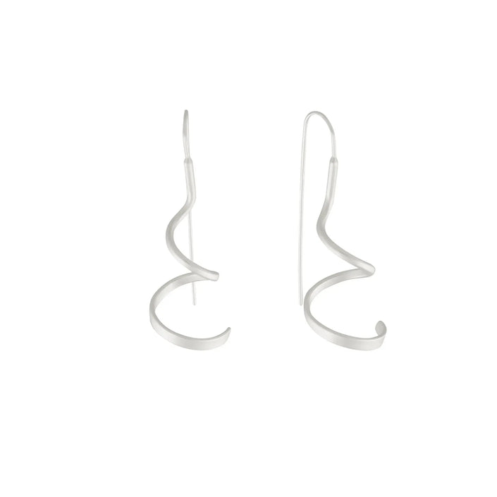 Dansk Copenhagen - Tara Mini Spinning Earring Silver Plating - 3C2307034