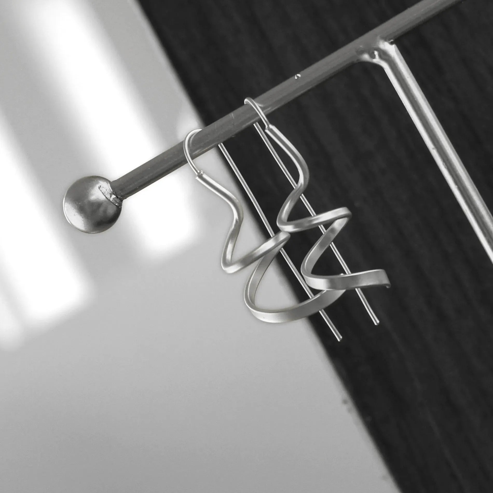 Dansk Copenhagen - Tara Mini Spinning Earring Silver Plating - 3C2307034