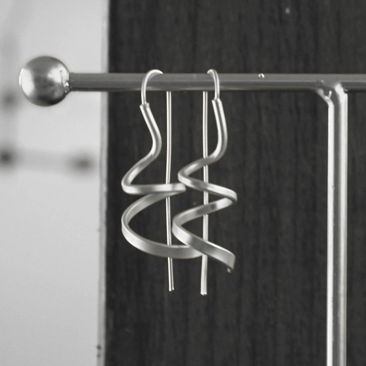 Dansk Copenhagen - Tara Mini Spinning Earring Silver Plating - 3C2307034