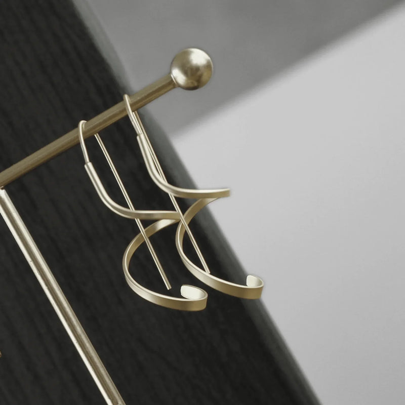 Dansk Copenhagen - DNSK- Tara Spinning Earring Gold Plating-3H7157