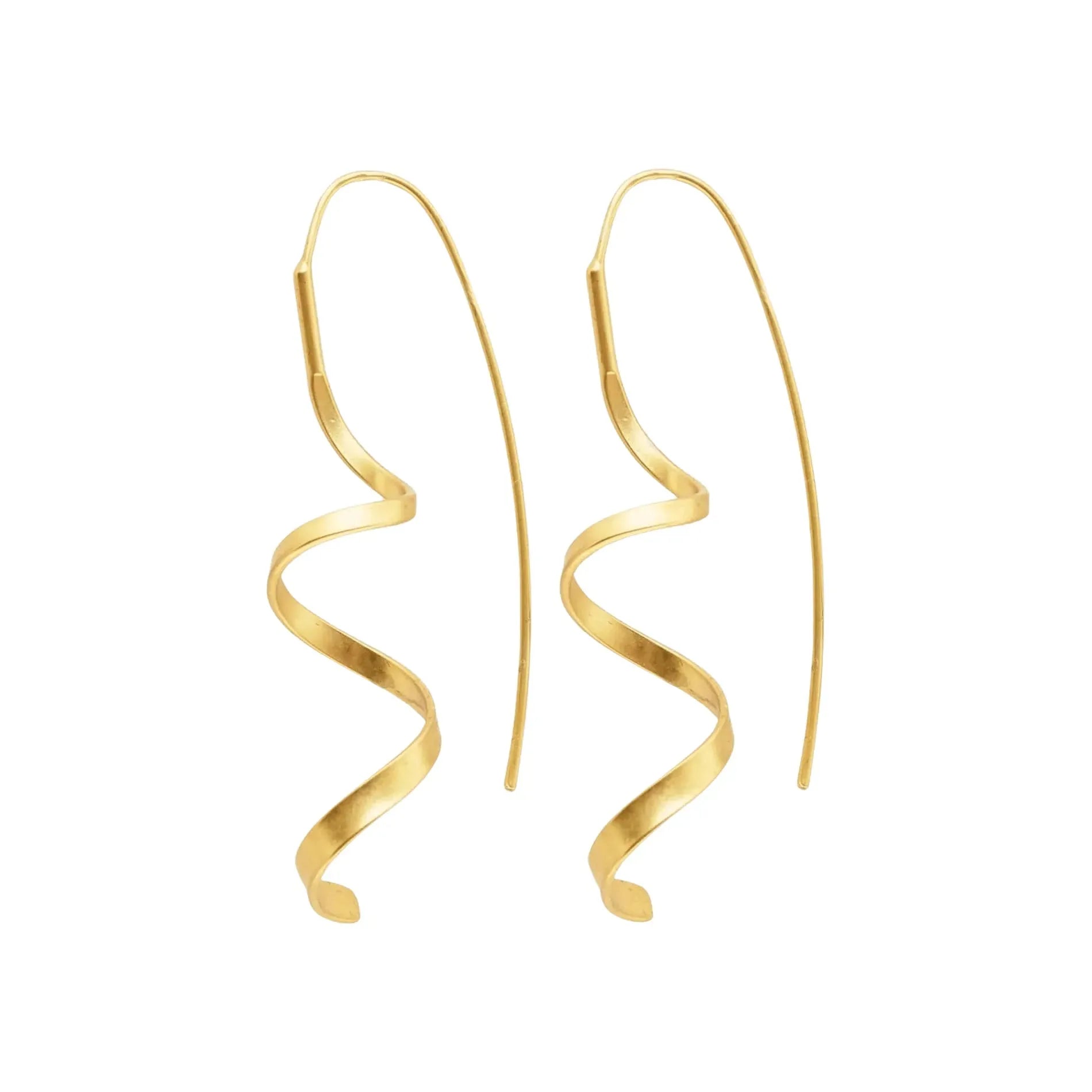 Dansk Copenhagen - DNSK- Tara Spinning Earring Gold Plating-3H7157