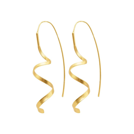 Dansk Copenhagen - DNSK- Tara Spinning Earring Gold Plating-3H7157