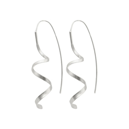 Dansk Copenhagen - DNSK- Tara Spinning Earring Silver Plating-3H7156
