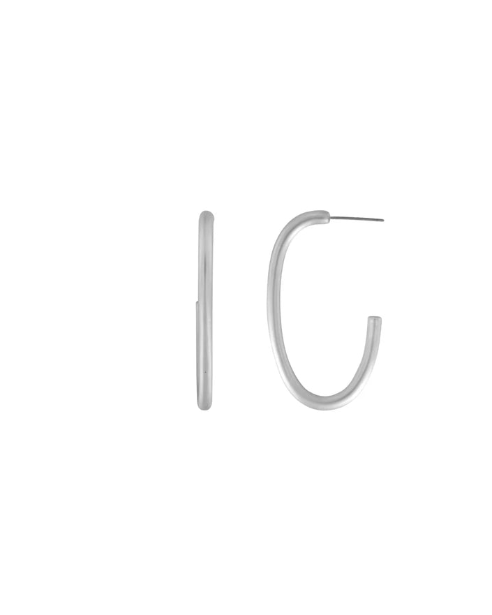 DNSK - Tempeste-Large-Oval-Hoop-Silver-3C2601005-0