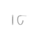 DNSK - Tempeste- Small -Oval- Hoop- Silver- 3C2601003