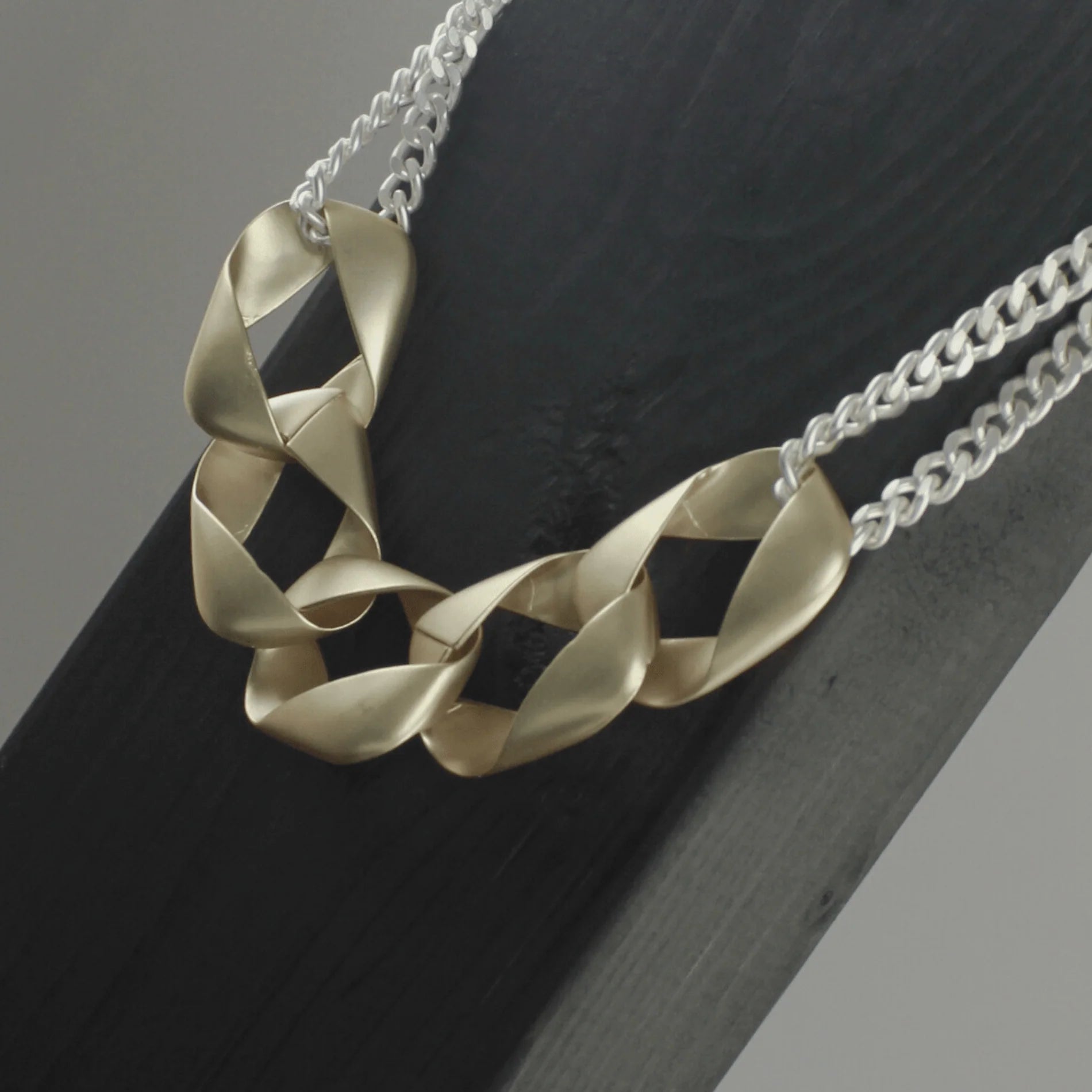 DNSK - Anastazia Short Chunky Link Necklace Gold 9C2507017