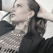 DNSK - Anastazia Short Chunky Link Necklace Hematite 9C2507032