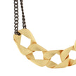 DNSK - Anastazia Short Chunky Link Necklace Hematite 9C2507032
