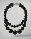 DNSK - Lisa short 2-in-1 Resin Necklaces in Black 9W2605004